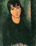 Amedeo Modigliani Das Dienstmadchen France oil painting artist